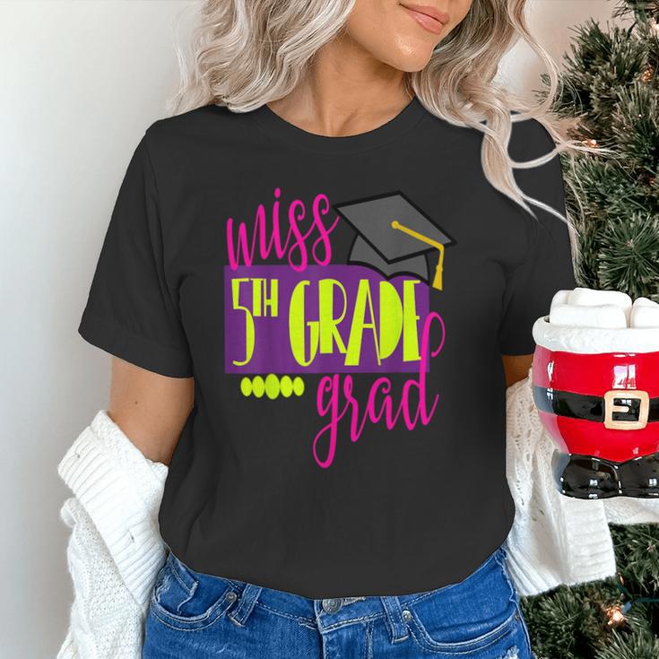 Miss 5th Grade Shirt 5 Grad Kids Girl Graduation School Unisex T-Shirt