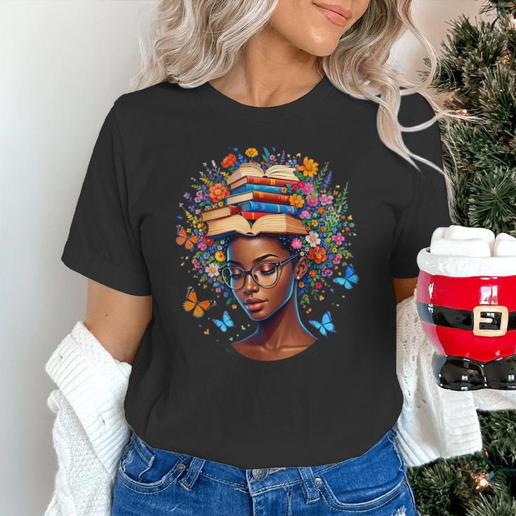 Month Honoring Past Inspiring Pride Melanin Book Unisex T-Shirt