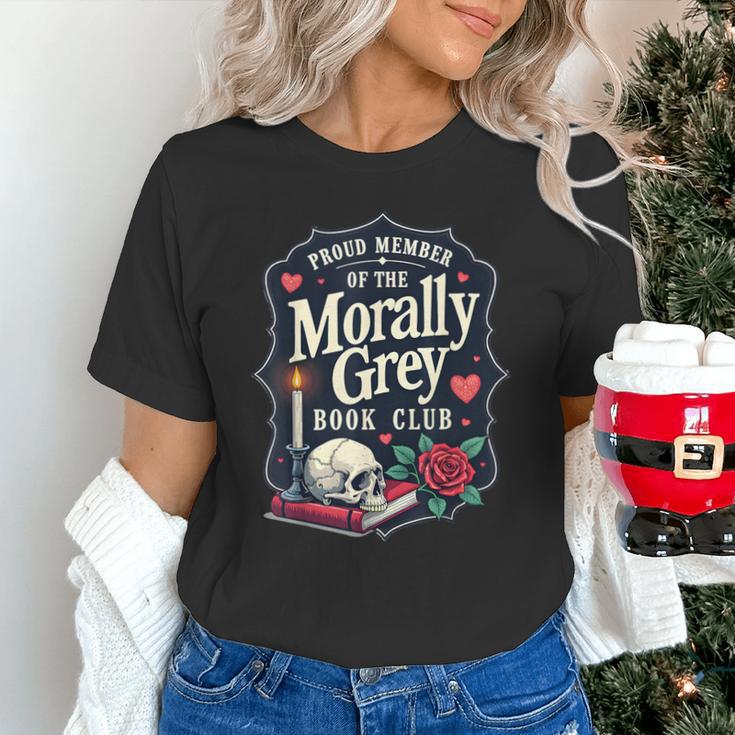 Morally Grey Merch Dark Romance Romantasy Smutty Book Lover Unisex T-Shirt Morally Grey Merch Dark Romance Romantasy Smutty Book Lover Unisex T-Shirt