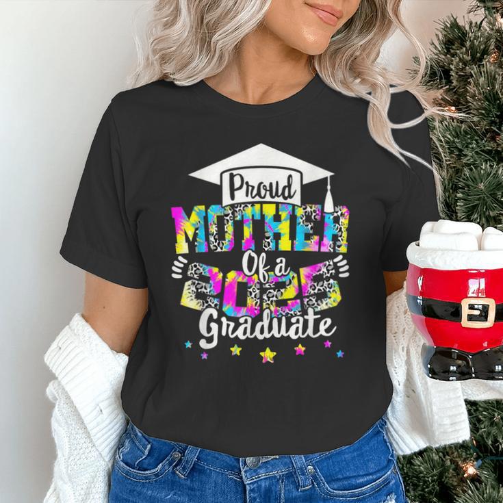 Mother Of a 2025 Graduate Tie Dye Class Senior Graduation 25 Unisex T-Shirt