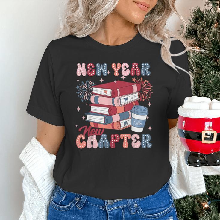 New Year New Chapter Happy New Year 2025 Book Lover Unisex T-Shirt