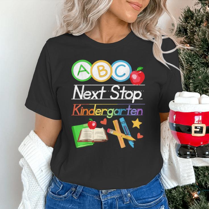 Next Stop Kindergarten Preschool Graduation 2025 Boy Girl Unisex T-Shirt