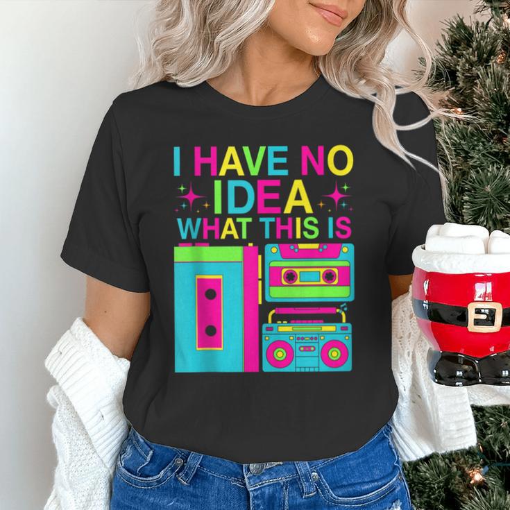 I Have No Idea What This Is Retro 70's 80's 90's Nostalgia Unisex T-Shirt