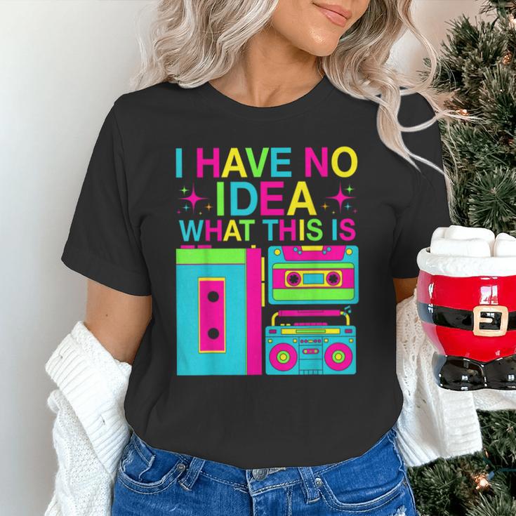 I Have No Idea What This Is Retro 70's 80's 90's Nostalgia Unisex T-Shirt