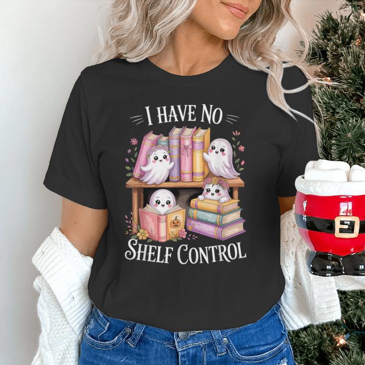 I Have No Shelf Control Ghost Reading Books Pun Unisex T-Shirt I Have No Shelf Control Ghost Reading Books Pun Unisex T-Shirt