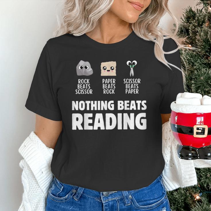Nothing Beats Reading Librarian Book Bookworm Unisex T-Shirt Nothing Beats Reading Librarian Book Bookworm Unisex T-Shirt