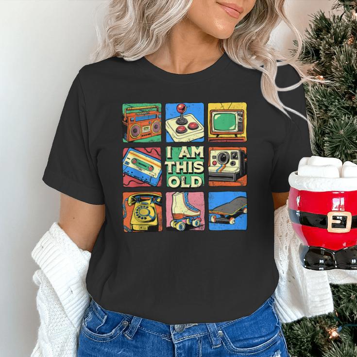 I Am This Old Retro Vintage Nostalgia 80s 90s Cassette Tape Unisex T-Shirt I Am This Old Retro Vintage Nostalgia 80s 90s Cassette Tape Unisex T-Shirt