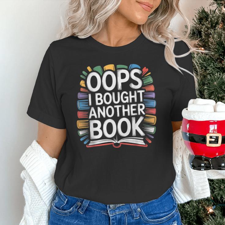 Oops I Bought Another Book Library Reader Bibliophile Unisex T-Shirt