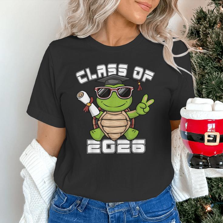 Peace Sign Hand Turtle Class Of 2026 Graduation Unisex T-Shirt