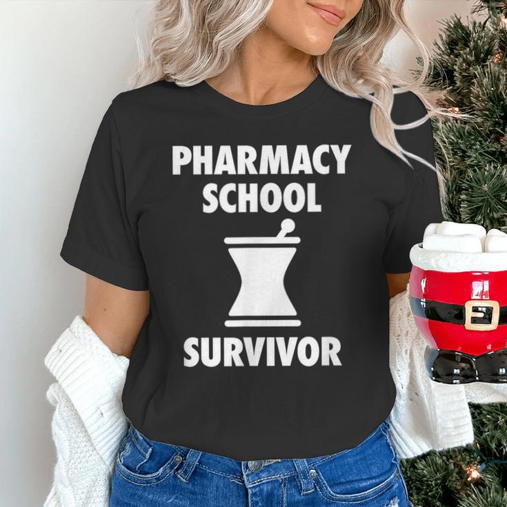 Pharmacy School Survivor PharmD Graduation T-Shirt Unisex T-Shirt