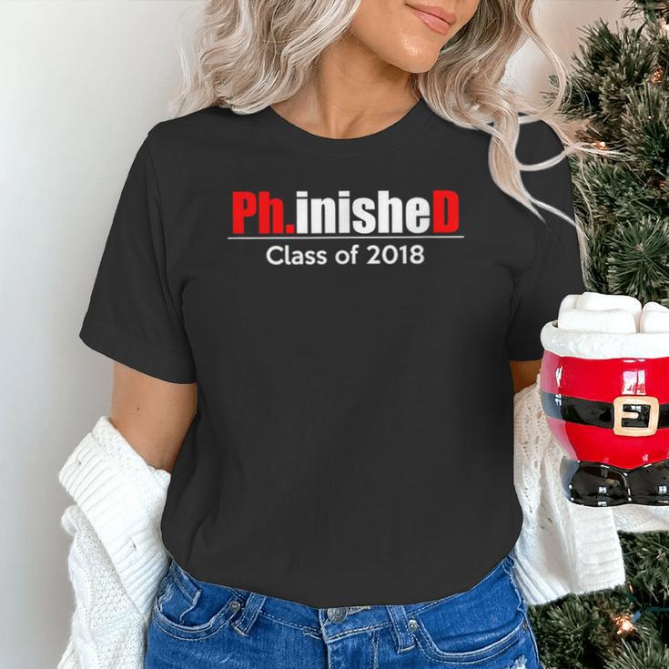 Phinished PhD Graduation T-Shirt For Men And Women Unisex T-Shirt