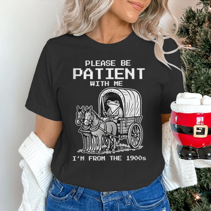 Please Be Patient With Me I'm From The 1900s Frog Unisex T-Shirt