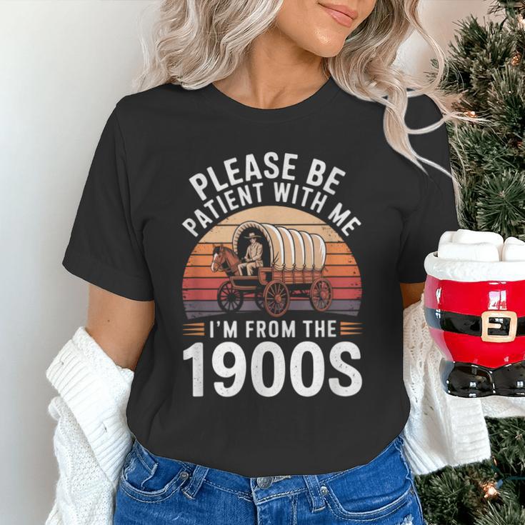 Please Be Patient With Me I'm From The 1900s Grandma Grandpa Unisex T-Shirt