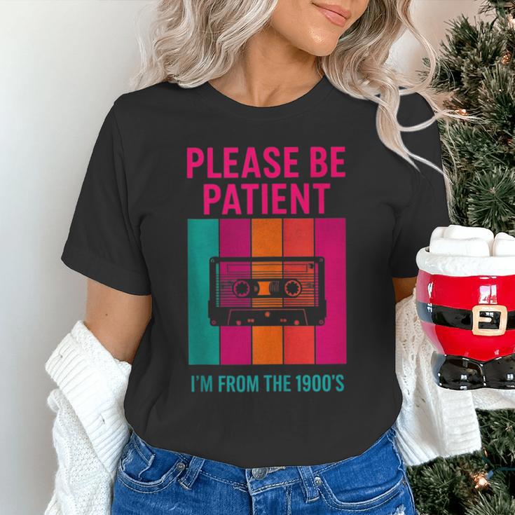 Please Be Patient I'm From The 1900s Retro Cassette Tape Unisex T-Shirt