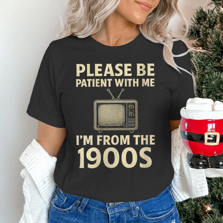 Please Be Patient With Me I'm From The 1900s Television Set Unisex T-Shirt