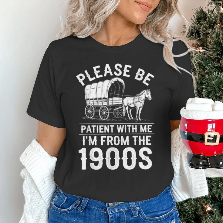 Please Be Patient I'm From The 1900s Vintage Humor 90s Kids Unisex T-Shirt