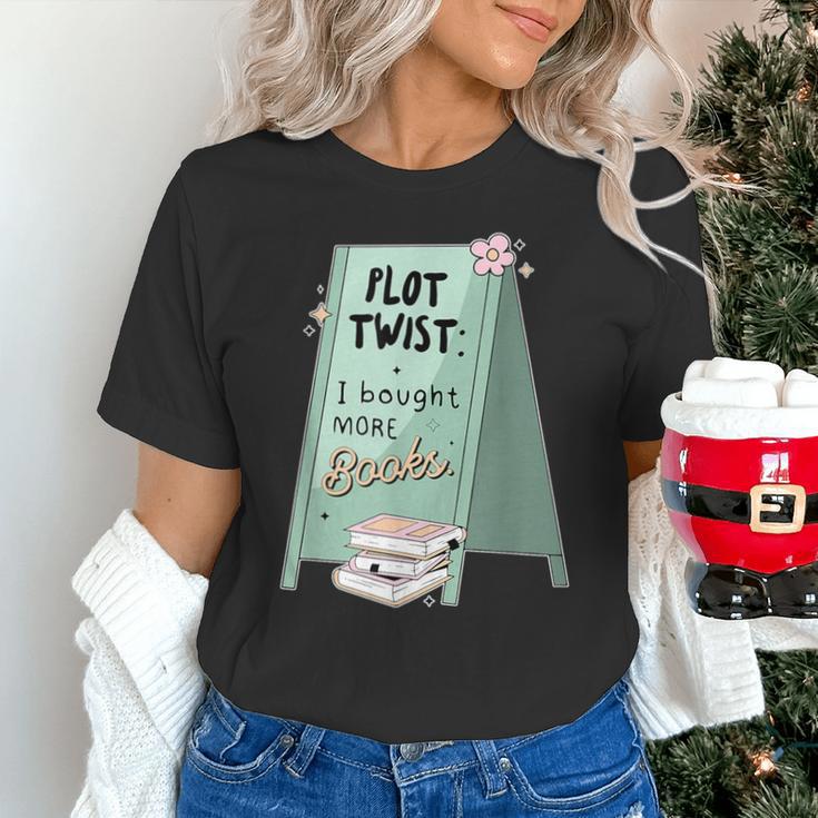 Plot Twist I Bought More Books Bookish Unisex T-Shirt Plot Twist I Bought More Books Bookish Unisex T-Shirt