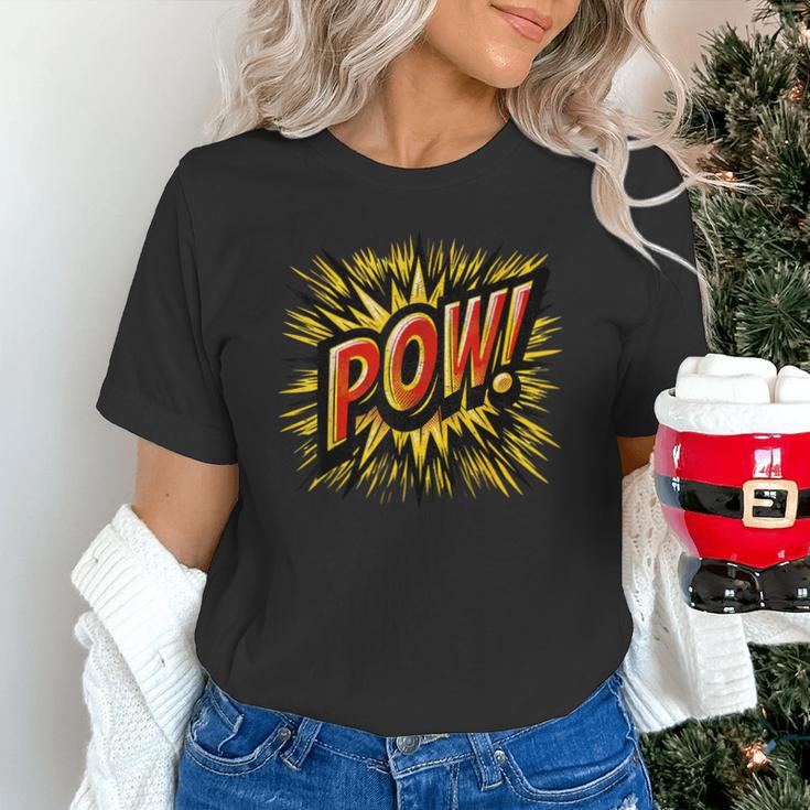 POW Comic Book Retro Artwork – Cartoon Collector Unisex T-Shirt
