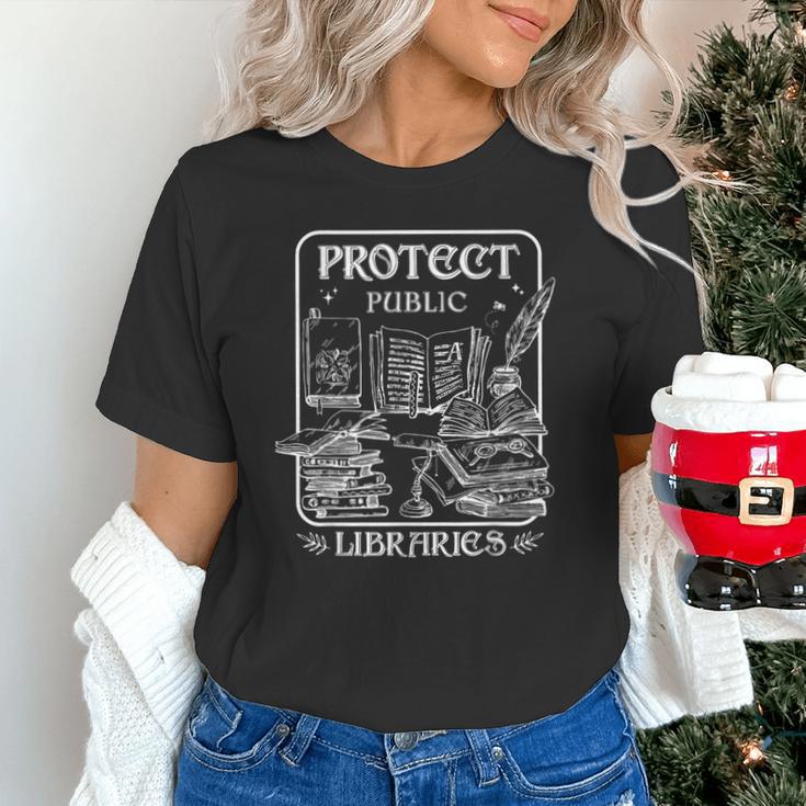 Protect Public Libraries Support Local Librarian Book Lover Unisex T-Shirt