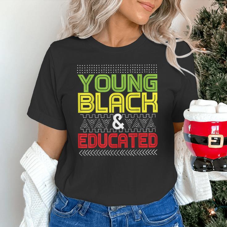 Proud African American Educated Graduation Unisex T-Shirt
