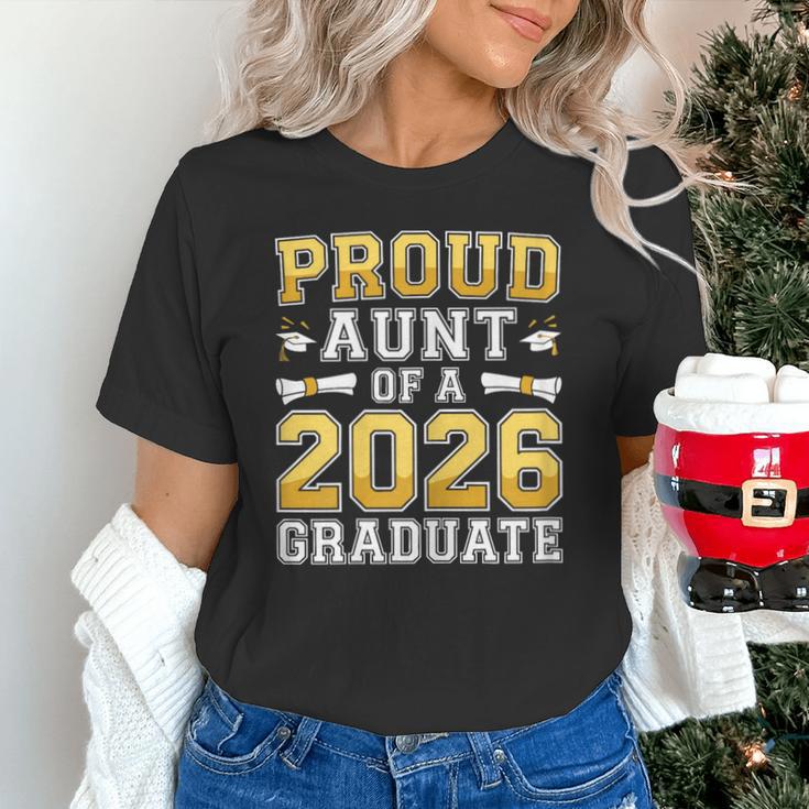 Proud Aunt Of A 2026 Graduate Shirt Class Of 2026 Graduation Unisex T-Shirt