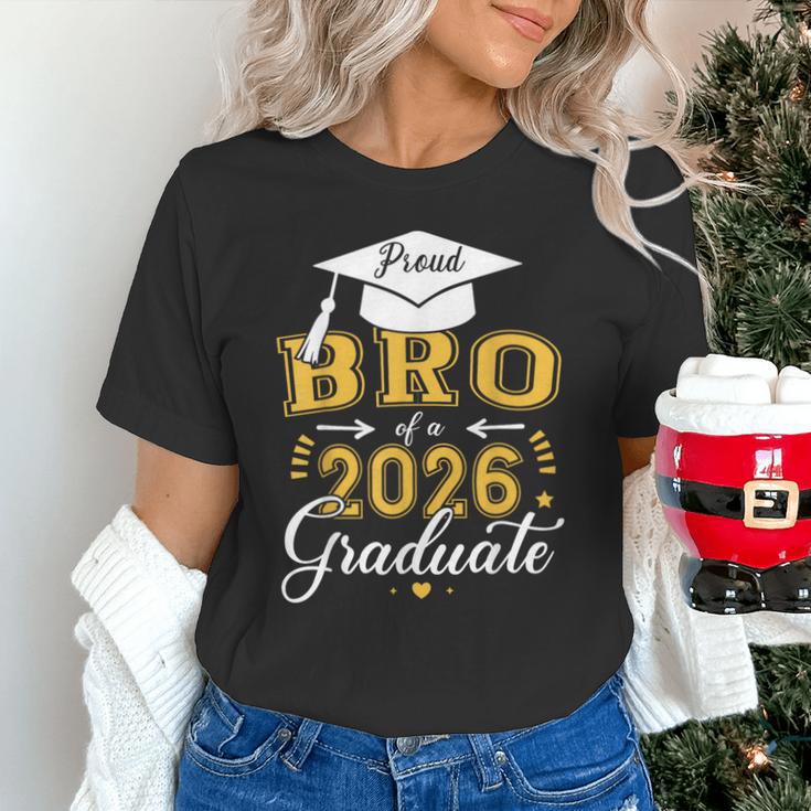 Proud Bro Of a Class Of 2026 Graduate For Graduation Unisex T-Shirt