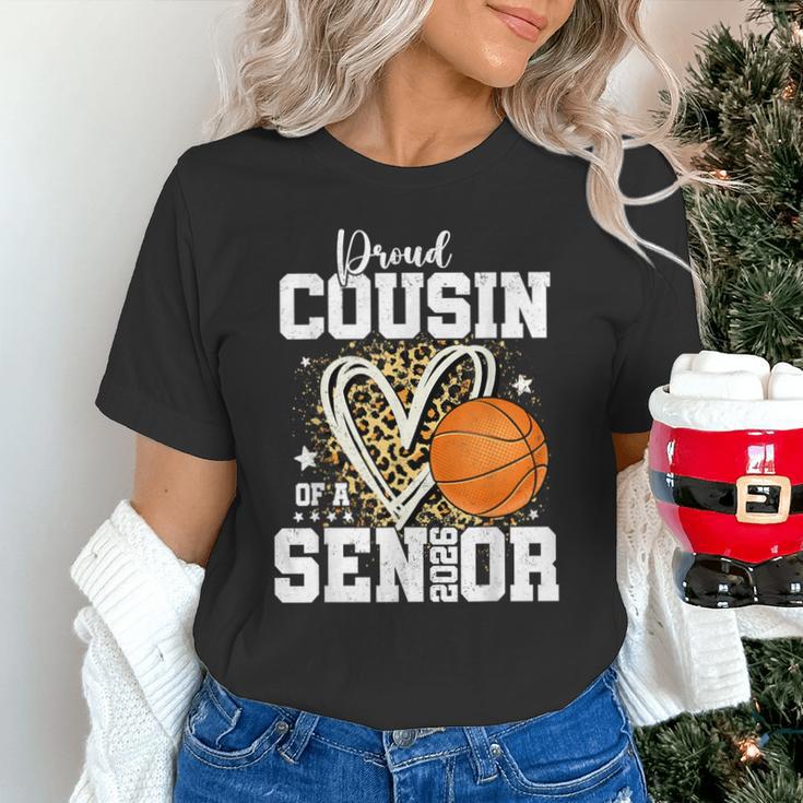 Proud Cousin Of A 2026 Senior Basketball Graduation Leopard Unisex T-Shirt
