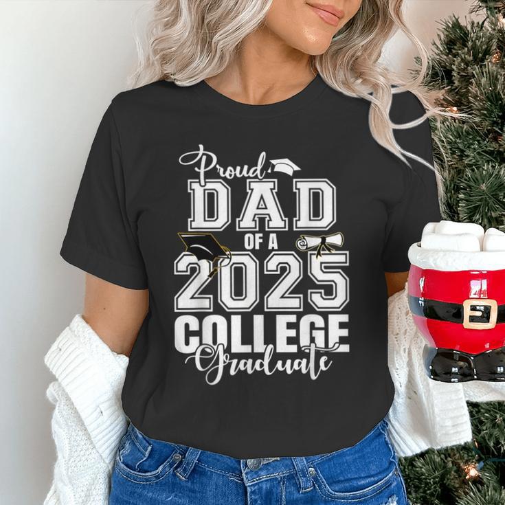Proud Dad Of A 2025 College Graduate Graduation Unisex T-Shirt