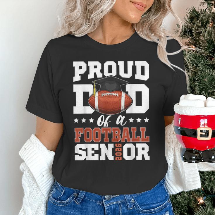 Proud Dad Of a Football Senior 2026 Graduation Unisex T-Shirt