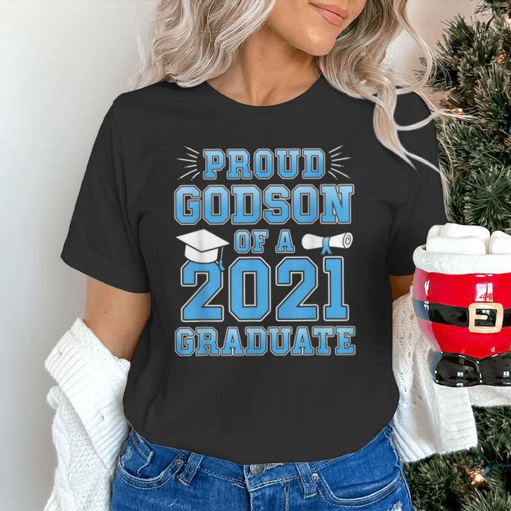 Proud Godson Of a 2021 Graduate School Graduation Family Unisex T-Shirt
