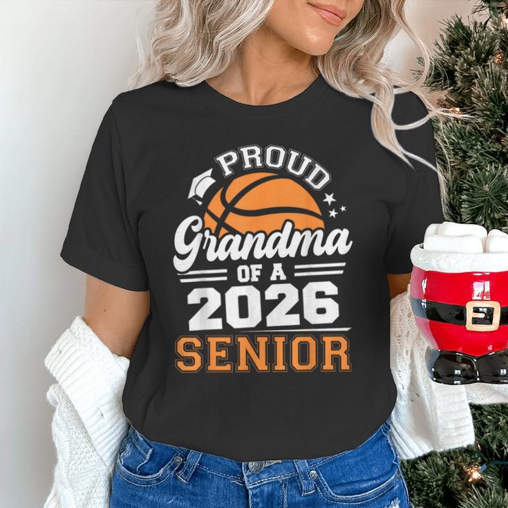 Proud Grandma Of A 2026 Senior Basketball Graduation Unisex T-Shirt