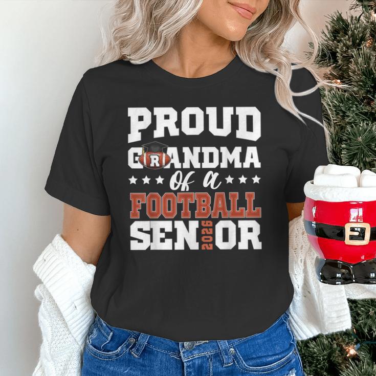 Proud Grandma Of a Football Senior 2026 Graduation Unisex T-Shirt