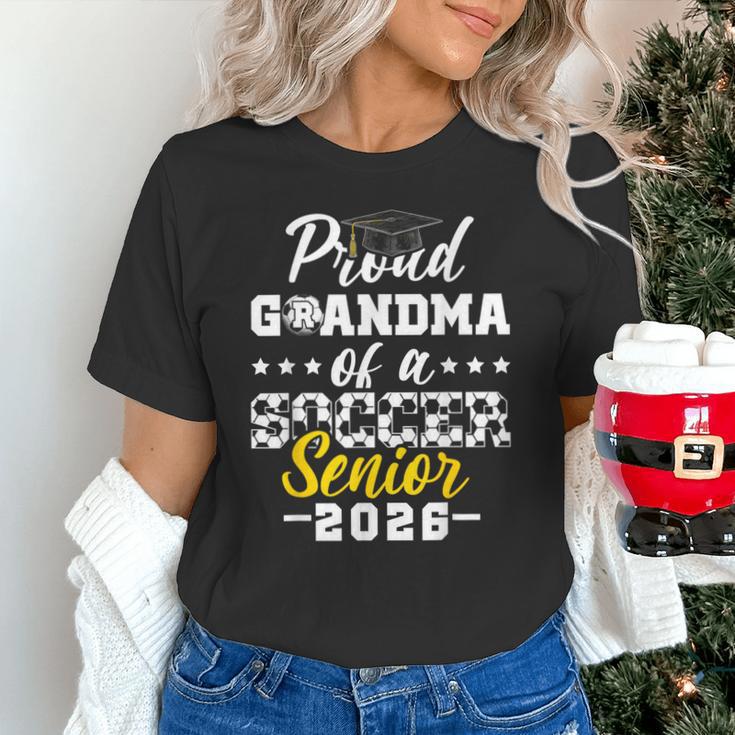 Proud Grandma Of a Soccer Senior 2026 Graduation Gifts Unisex T-Shirt