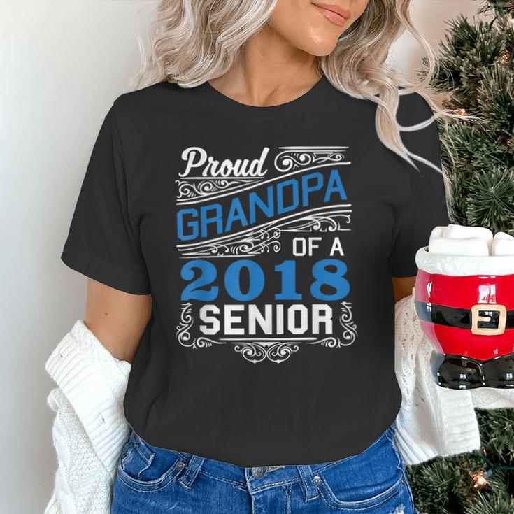 Proud Grandpa Of 2018 Senior T-Shirt Student Graduation Unisex T-Shirt