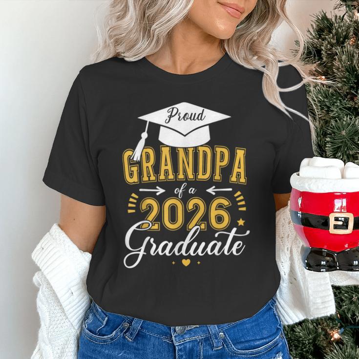 Proud Grandpa Of a Class Of 2026 Graduate For Graduation Unisex T-Shirt