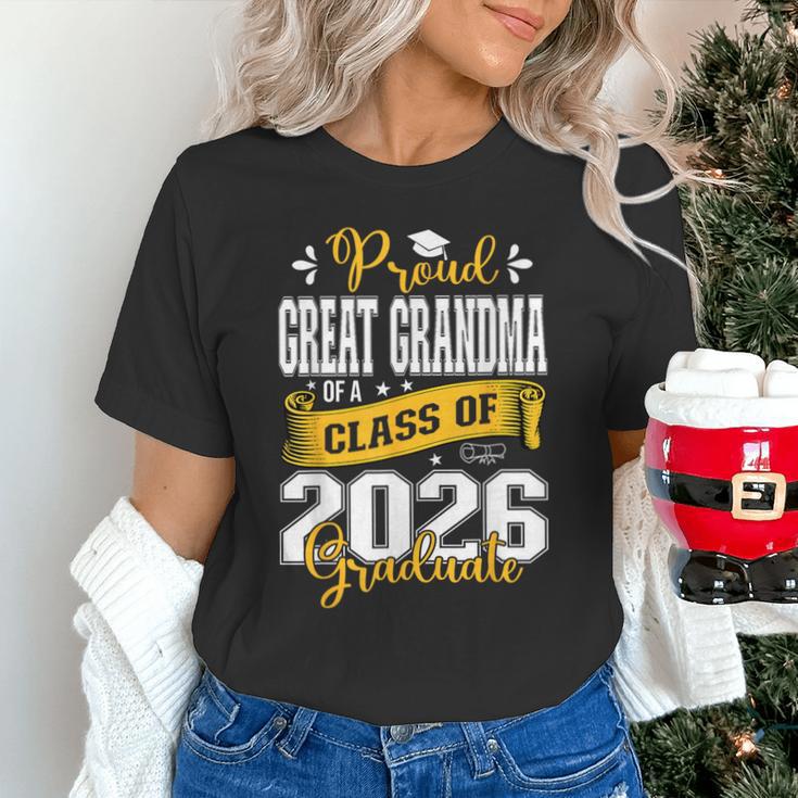 Proud Great Grandma Of a Class Of 2026 Graduate Graduation Unisex T-Shirt
