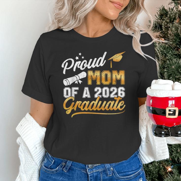 Proud Mom Of A Class Of 2026 Graduate Senior 2026 Graduation Unisex T-Shirt