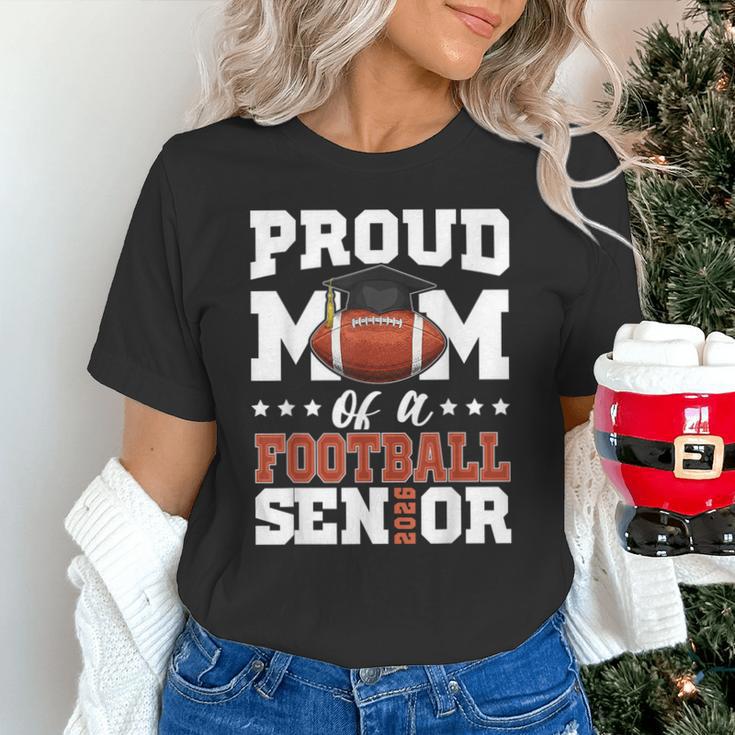 Proud Mom Of a Football Senior 2026 Graduation Gifts Unisex T-Shirt