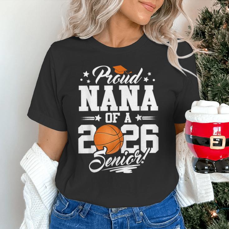 Proud Nana Of A 2026 Senior Basketball Graduation Unisex T-Shirt