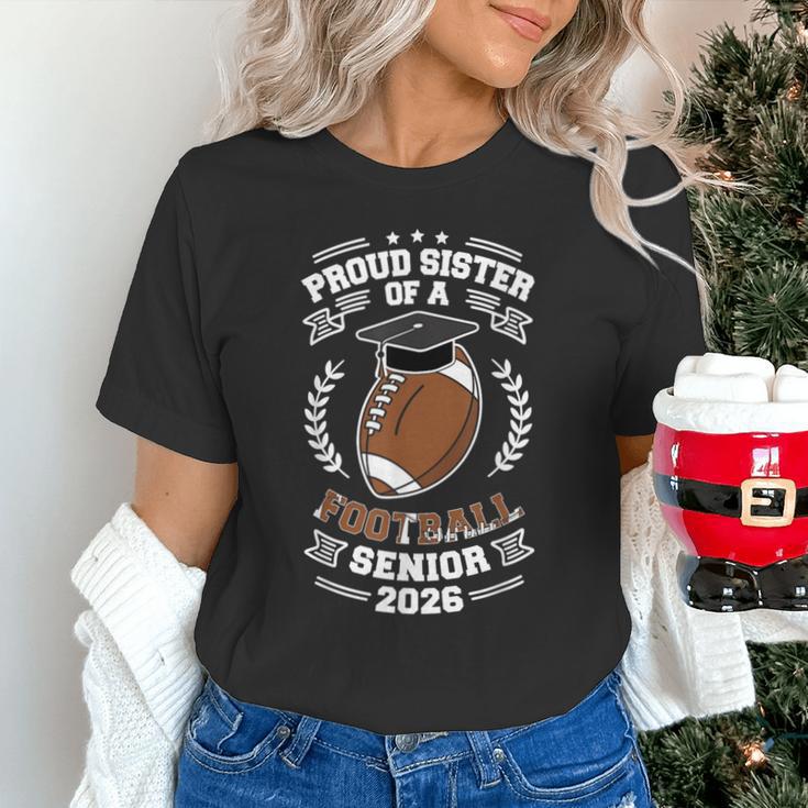 Proud Sister Of a 2026 Football Senior Graduation Unisex T-Shirt