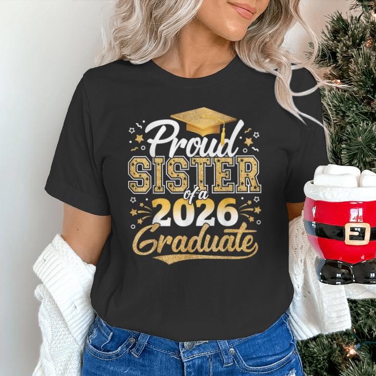 Proud Sister Of 2026 Graduate College Graduation Hat Party Unisex T-Shirt