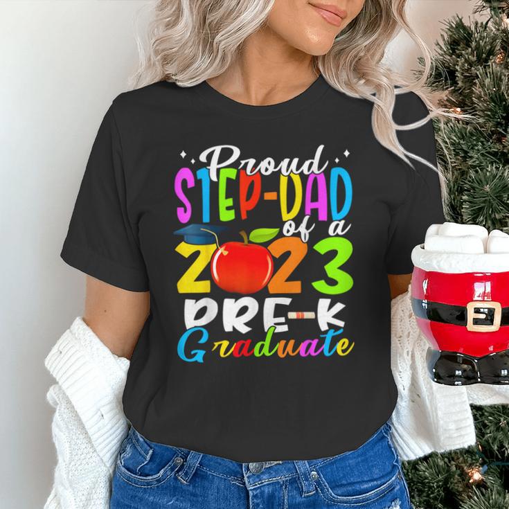 Proud Step-Dad Of 2023 Pre-K Graduate Fathers Day Graduation Unisex T-Shirt