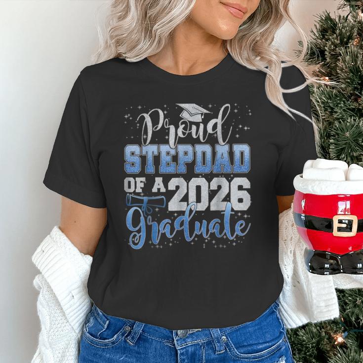 Proud Stepdad Of Senior 2026 Class Of 2026 Graduation Unisex T-Shirt