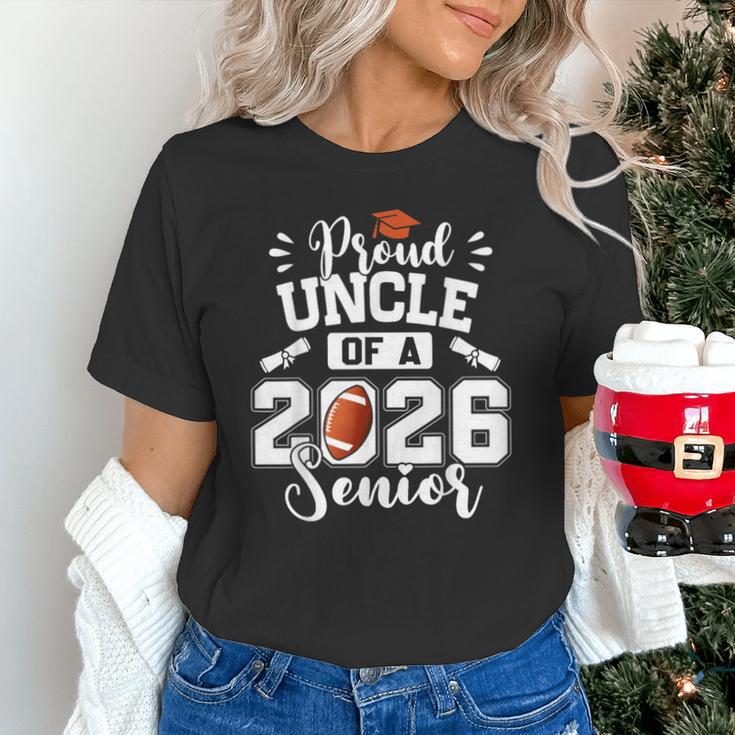 Proud Uncle Of A 2026 Senior Football Graduation Unisex T-Shirt