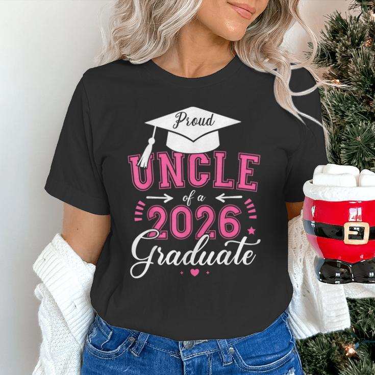 Proud Uncle Of a Class Of 2026 Graduate For Graduation Unisex T-Shirt