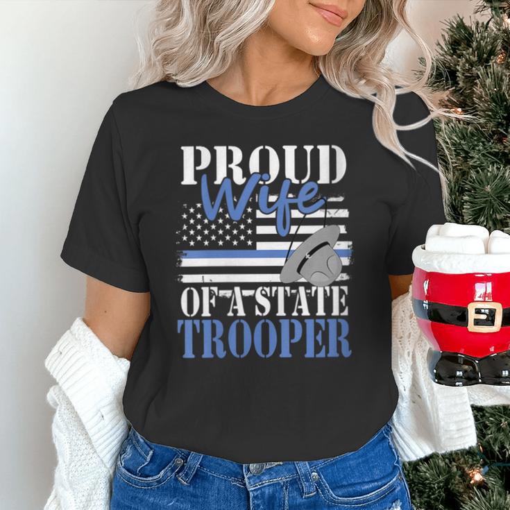 Proud Wife Of a State Trooper Police Officer Graduation Unisex T-Shirt