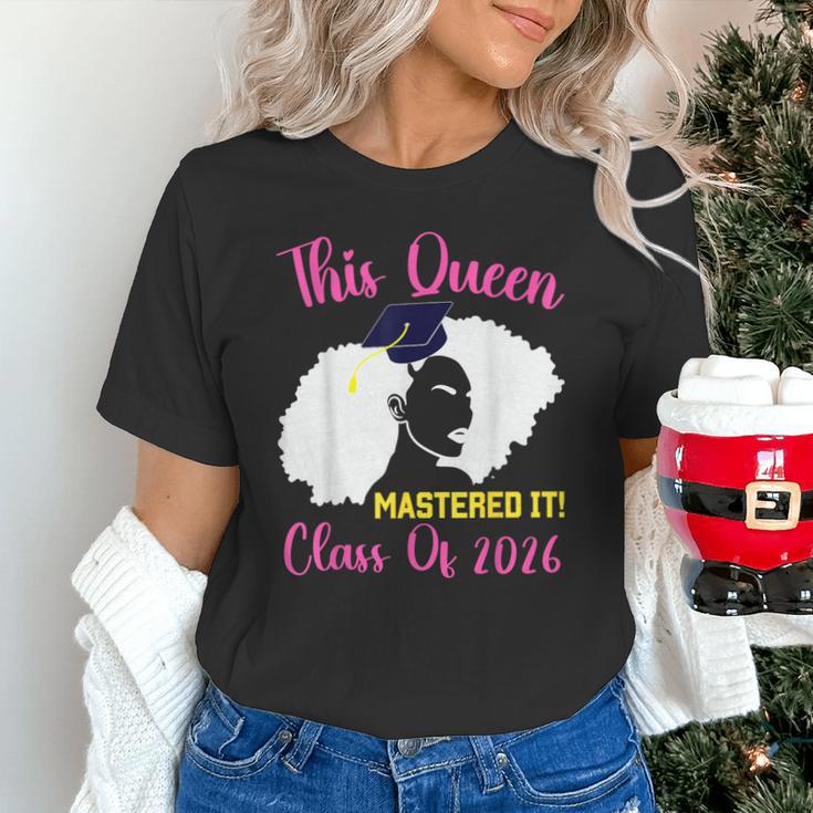 This Queen Mastered It Masters Graduation Class Of 2026 Unisex T-Shirt