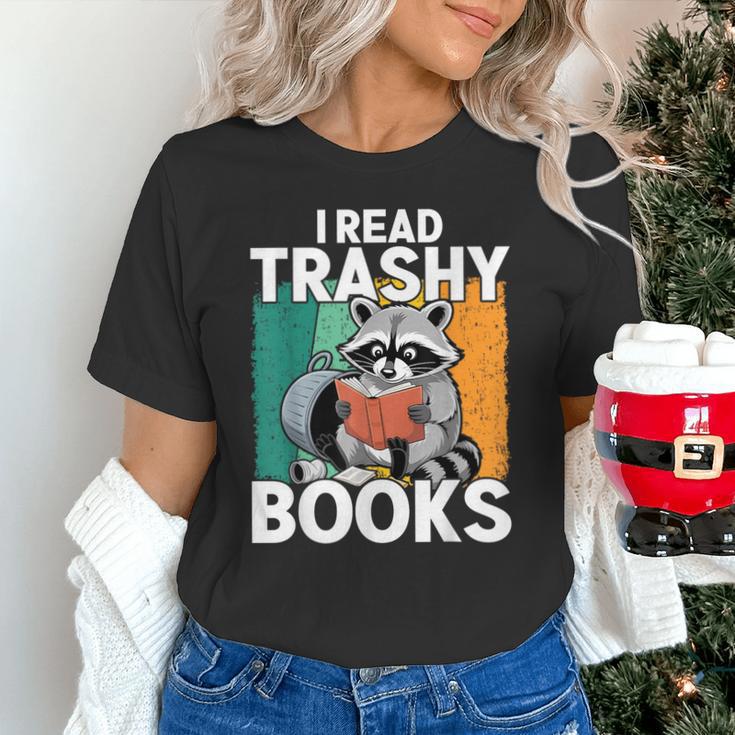 Raccoon Smutty Book Lover Spicy Romance Novels Women's Unisex T-Shirt Raccoon Smutty Book Lover Spicy Romance Novels Women's Unisex T-Shirt