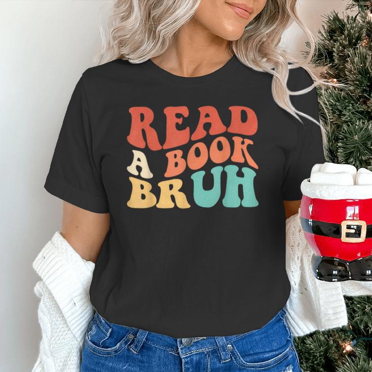 Read A Book Bruh Read Reading Librarian Boys Teen Kids Unisex T-Shirt Read A Book Bruh Read Reading Librarian Boys Teen Kids Unisex T-Shirt
