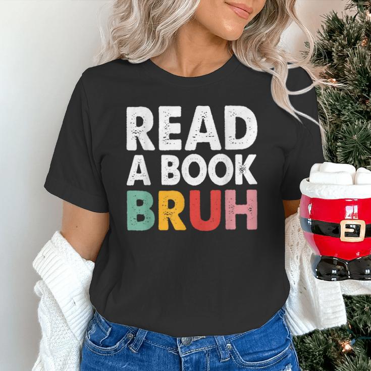 Read A Book Bruh Teacher Unisex T-Shirt